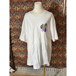 Stay Cold Apparel Graphic T-Shirt 3X White Streetwear Death Anime